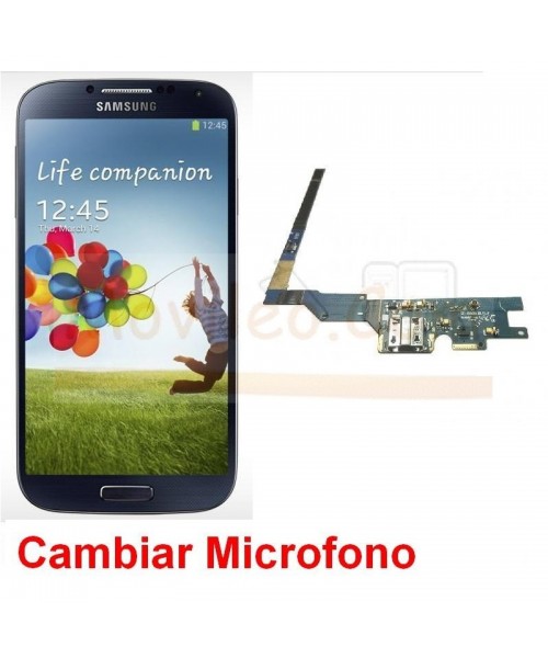 Reparar Microfono Samsung Galaxy S4 i9500 i9505 - Imagen 1