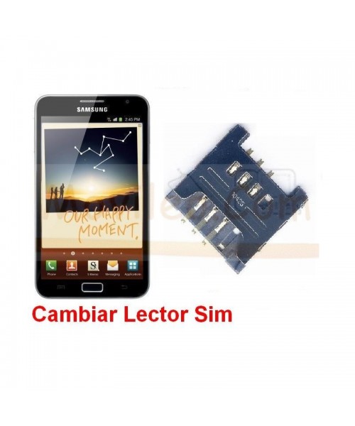 Reparar Lector Sim Samsung Galaxy Note, N7000 - Imagen 1