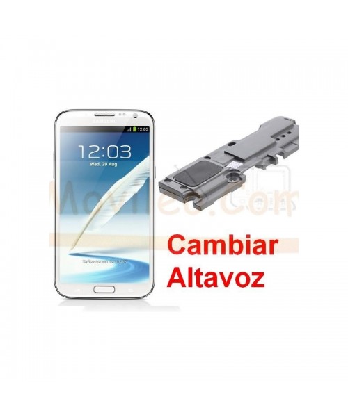 Reparar Altavoz Buzzer Samsung Note 2 , N7100 - Imagen 1