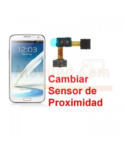 Reparar Sensor de Proximidad Samsung Galaxy Note 2, N7100 - Imagen 1