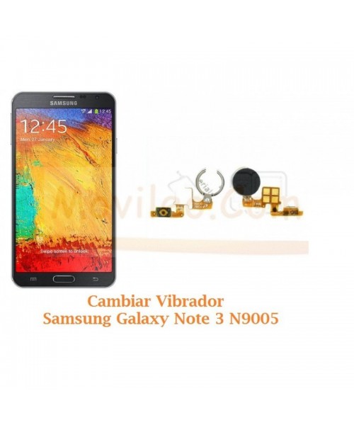 Cambiar Vibrador Samsung Galaxy Note 3 N9005 - Imagen 1
