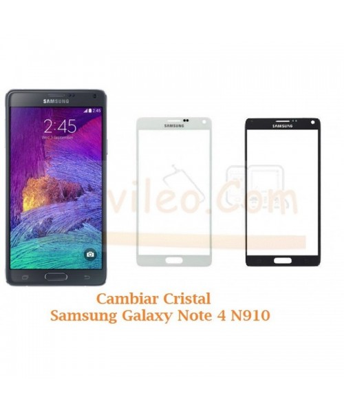 Cambiar Cristal Samsung Galaxy Note 4 N910 - Imagen 1