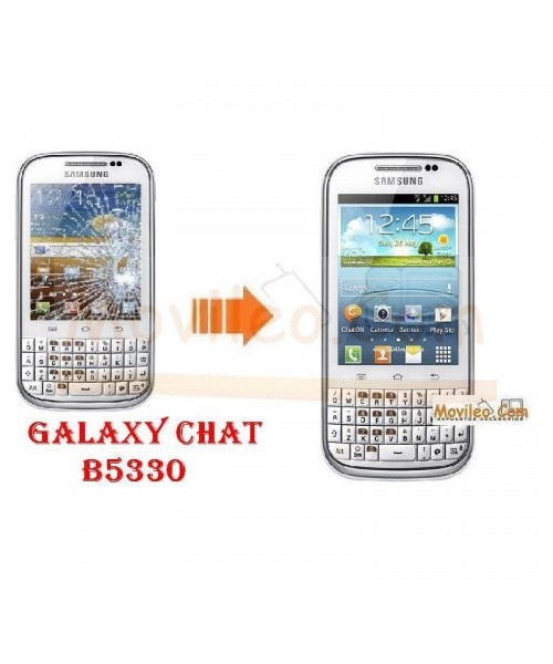 Cambiar Pantalla Tactil (cristal) Samsung Chat B5330 - Imagen 1
