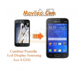 Cambiar Pantalla Lcd Display para Samsung Galaxy Ace 4 G313 G313F - Imagen 1