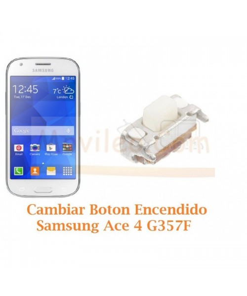Cambiar Boton Encendido Samsung Galaxy Ace 4 G357F - Imagen 1