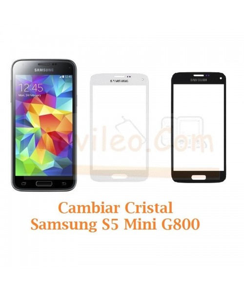 Cambiar Cristal Samsung Galaxy S5 Mini G800F - Imagen 1