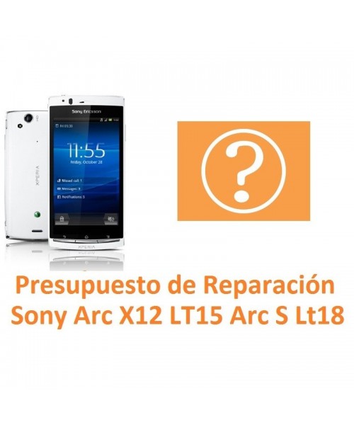 Reparar Sony Ericsson Arc X12 Lt15 Arc S Lt18 - Imagen 1