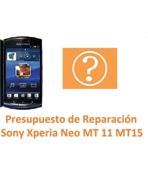 Reparar Sony Xperia Neo MT11 MT15 - Imagen 1