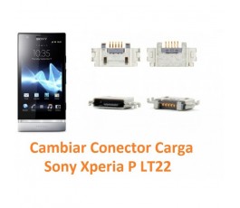 Cambiar Conector Carga Sony Xperia P Lt22 Lt22i - Imagen 1