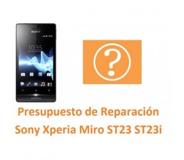 Reparar Sony Xperia Miro ST23 ST23i - Imagen 1