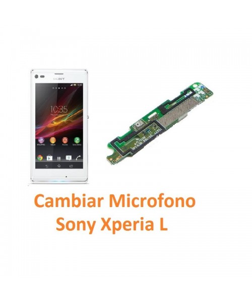 Cambiar Micrófono Sony Xperia L C2104 C2105 S36H - Imagen 1