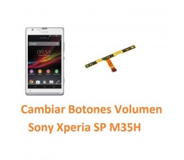 Cambiar Botones Volumen Sony Xperia SP M35H C5302 C5303 C5306 - Imagen 1