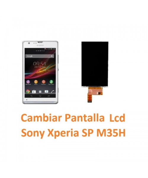 Cambiar Pantalla Lcd Sony Xperia SP M35H C5302 C5303 C5306 - Imagen 1