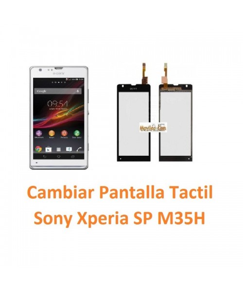 Cambiar Pantalla Táctil Sony Xperia SP M35H C5302 C5303 C5306 - Imagen 1