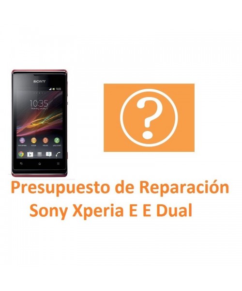 Reparar Sony Xperia E C1504 C1505 E Dual C1604 C1605 - Imagen 1