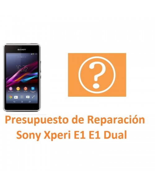 Reparar Sony Xperia E1 E1 Dual D2004 D2005 D2104 D2105 - Imagen 1