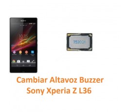 Cambiar Altavoz Buzzer Sony Xperia Z L36H C6602 C6603 - Imagen 1