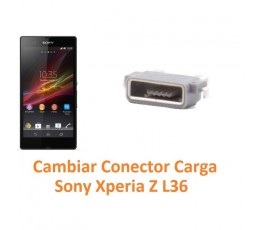 Cambiar Conector Carga Sony Xperia Z L36H C6602 C6603 - Imagen 1