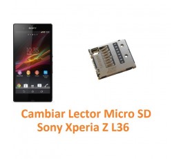 Cambiar Lector Micro SD Sony Xperia Z L36H C6602 C6603 - Imagen 1