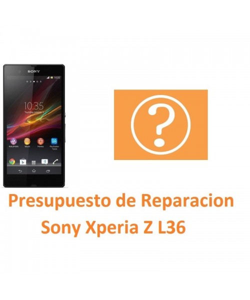 Reparar Sony Xperia Z L36H C6602 C6603 - Imagen 1