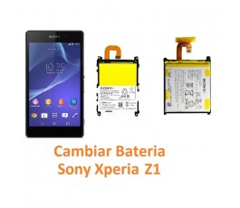 Cambiar Batería Sony Xperia Z1 L39H L39T C6902 C6903 C6906 C6916 C6943 - Imagen 1