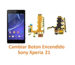 Cambiar Botón Encendido Sony Xperia Z1 L39H L39T C6902 C6903 C6906 C6916 C6943 - Imagen 1