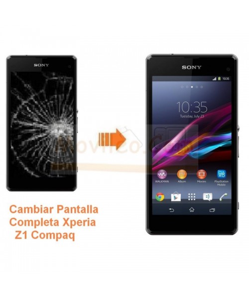 Cambiar Pantalla Sony Xperia Z1 Compact - Imagen 1