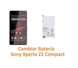 Cambiar Batería Sony Xperia Z1 Compact M51W D5503 Z1C - Imagen 1