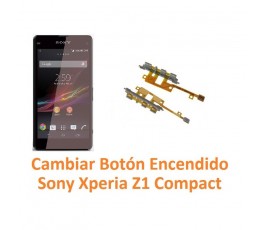 Cambiar Botón Encendido Sony Xperia Z1 Compact M51W D5503 Z1C - Imagen 1