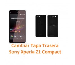 Cambiar Tapa Trasera Sony Xperia Z1 Compact M51W D5503 Z1C - Imagen 1