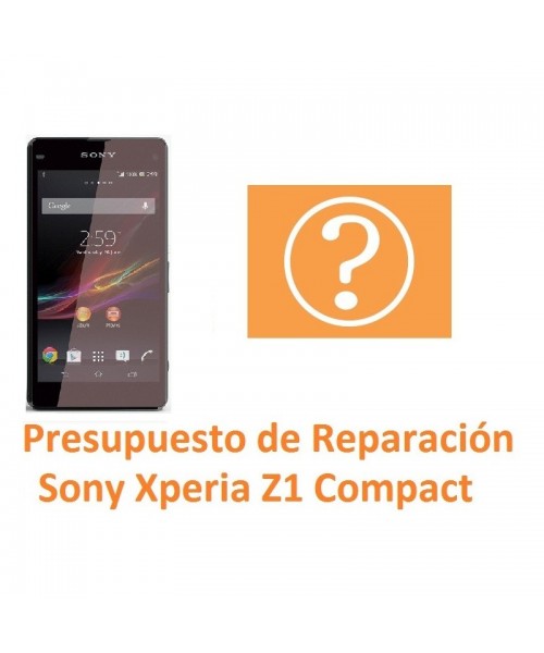 Reparar Sony Xperia Z1 Compact M51W D5503 Z1C - Imagen 1