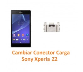 Cambiar Conector Carga Sony Xperia Z2 L50W D6502 D6503 D6543 - Imagen 1