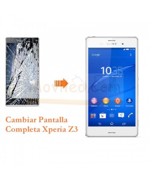 Cambiar Pantalla Completa Xperia Z3 - Imagen 1