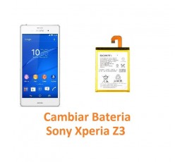 Cambiar Batería Sony Xperia Z3 L55T D6603 D6643 D6653 - Imagen 1