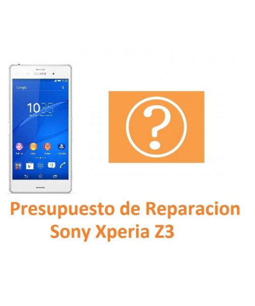 Reparar Sony Xperia Z3 L55T D6603 D6643 D6653 - Imagen 1