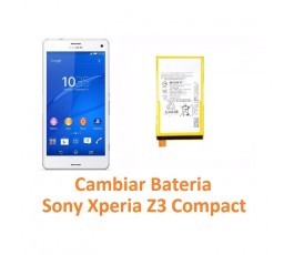 Cambiar Batería Sony Xperia Z3 Compact Z3C - Imagen 1