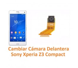 Cambiar Cámara Delantera Sony Xperia Z3 Compact Z3C - Imagen 1