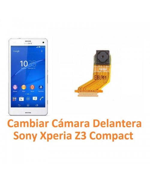 Cambiar Cámara Delantera Sony Xperia Z3 Compact Z3C - Imagen 1