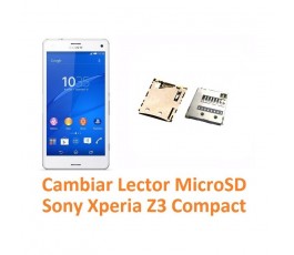 Cambiar Lector MicroSD Sony Xperia Z3 Compact Z3C - Imagen 1