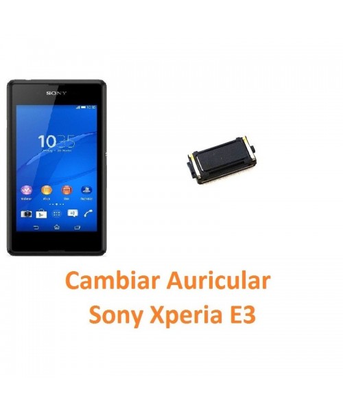 Cambiar Auricular Altavoz Sony Xperia E3 E3 Dual - Imagen 1