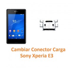 Cambiar Conector Carga Sony Xperia E3 E3 Dual - Imagen 1