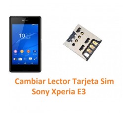 Cambiar Lector Tarjeta Sim Sony Xperia E3 E3 Dual - Imagen 1