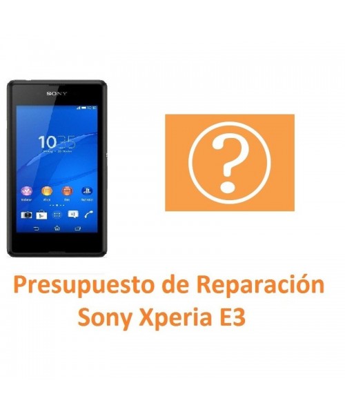Reparar Sony Xperia E3 E3 Dual - Imagen 1