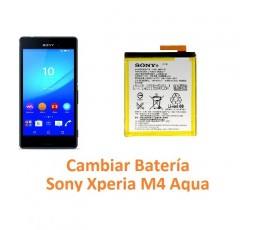 Cambiar batería Sony Xperia M4 Aqua M4 Aqua Dual - Imagen 1