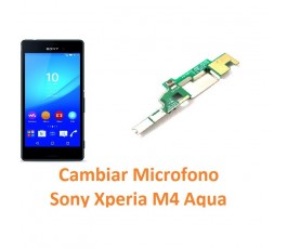 Cambiar micrófono Sony Xperia M4 Aqua M4 Aqua Dual - Imagen 1