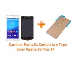 Cambiar pantalla completa y tapa Sony Xperia Z3 Plus Z4 - Imagen 1