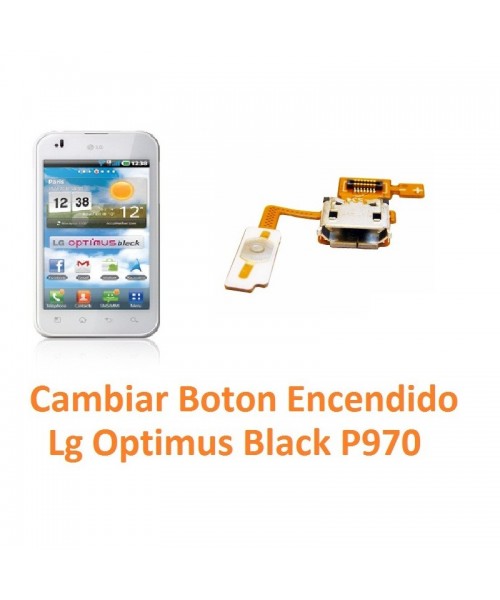 Cambiar Flex Botón Encendido Lg Optimus Black P970 - Imagen 1