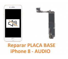 Reparar placa base iPhone 8...