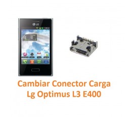 Cambiar Conector Carga Lg Optimus L3 E400 - Imagen 1