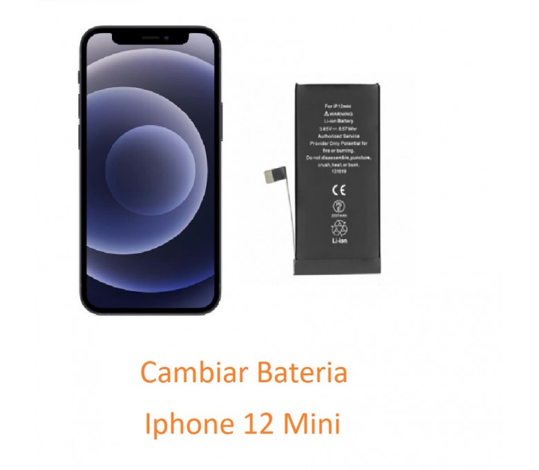 Cambiar Bateria Iphone 12 Mini